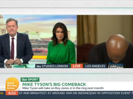 Mike Tyson on GMB (ITV)