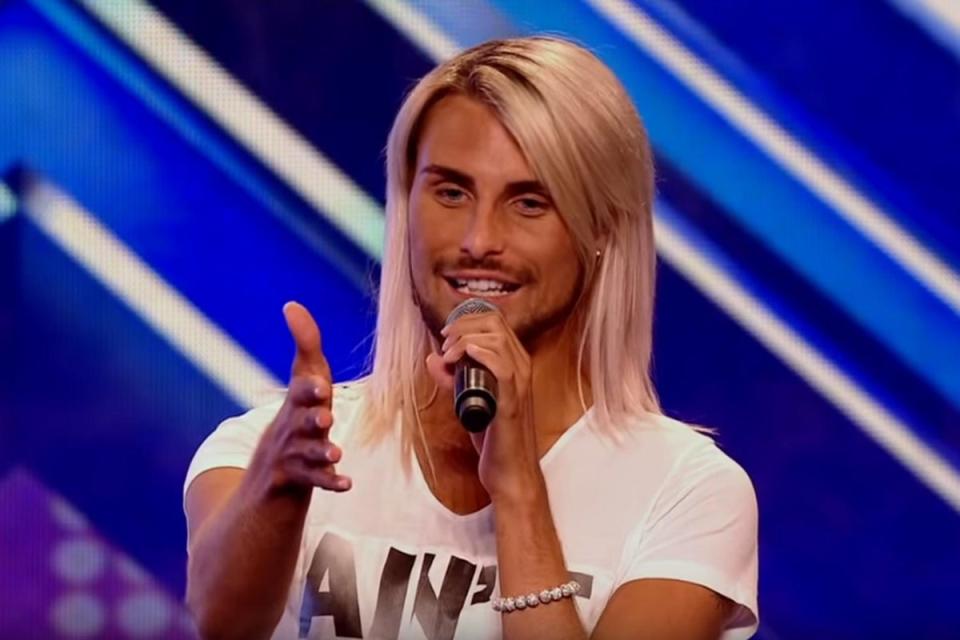 Rylan Clark-Neal audition for X Factor in 2012 (ITV)