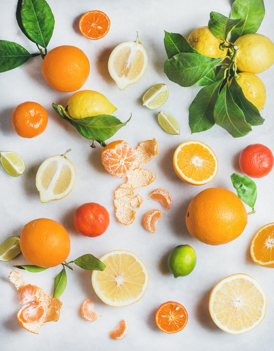 L'aliment anti-stress n°3 : les agrumes (citrons, clémentines, oranges, mandarines, pamplemousses…)