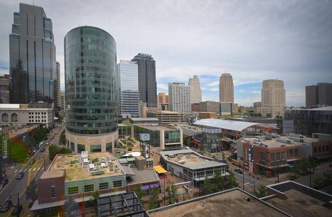 Three Light, a luxury apartment building at 1477 Main St., will offer expansive views of downtown Kansas City.