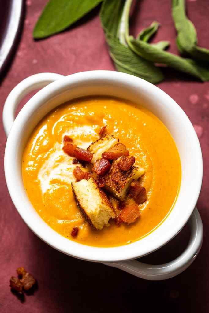 Roasted Sweet Potato Soup