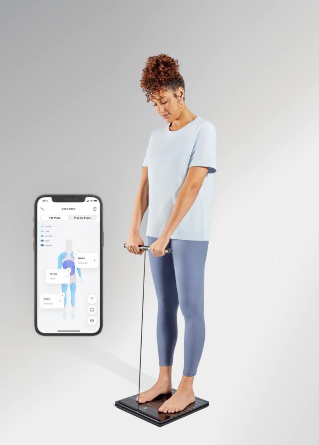 Withings' Body Scan scale can measure the composition of different parts of  your body