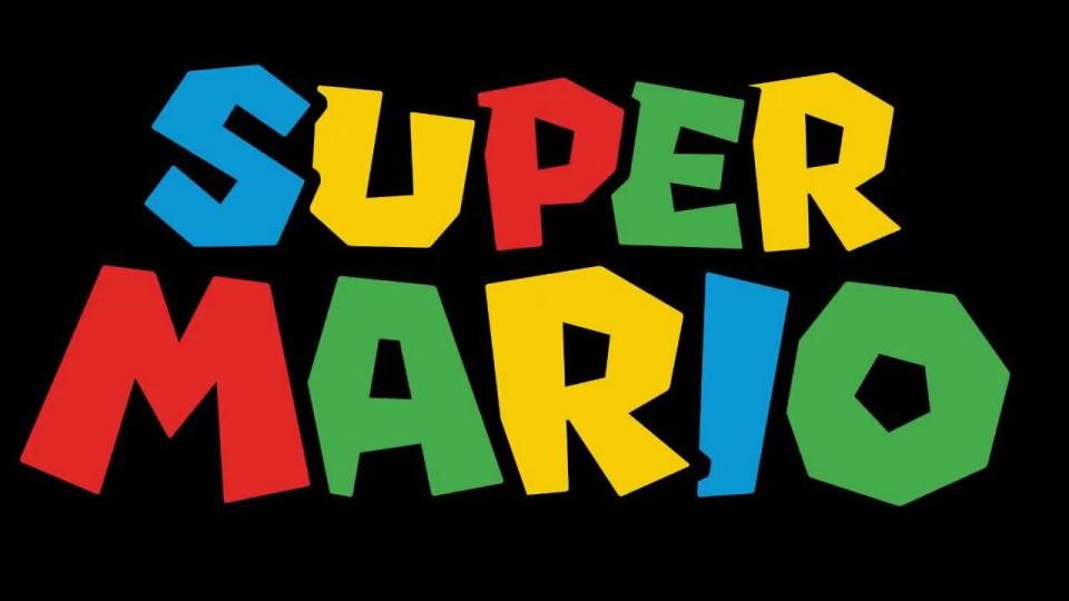 Super Mario logo, one of the best gaming logos