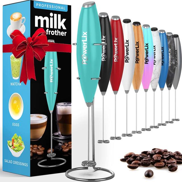This milk frother has more than 56,000 perfect reviews — and it's on sale  for $10