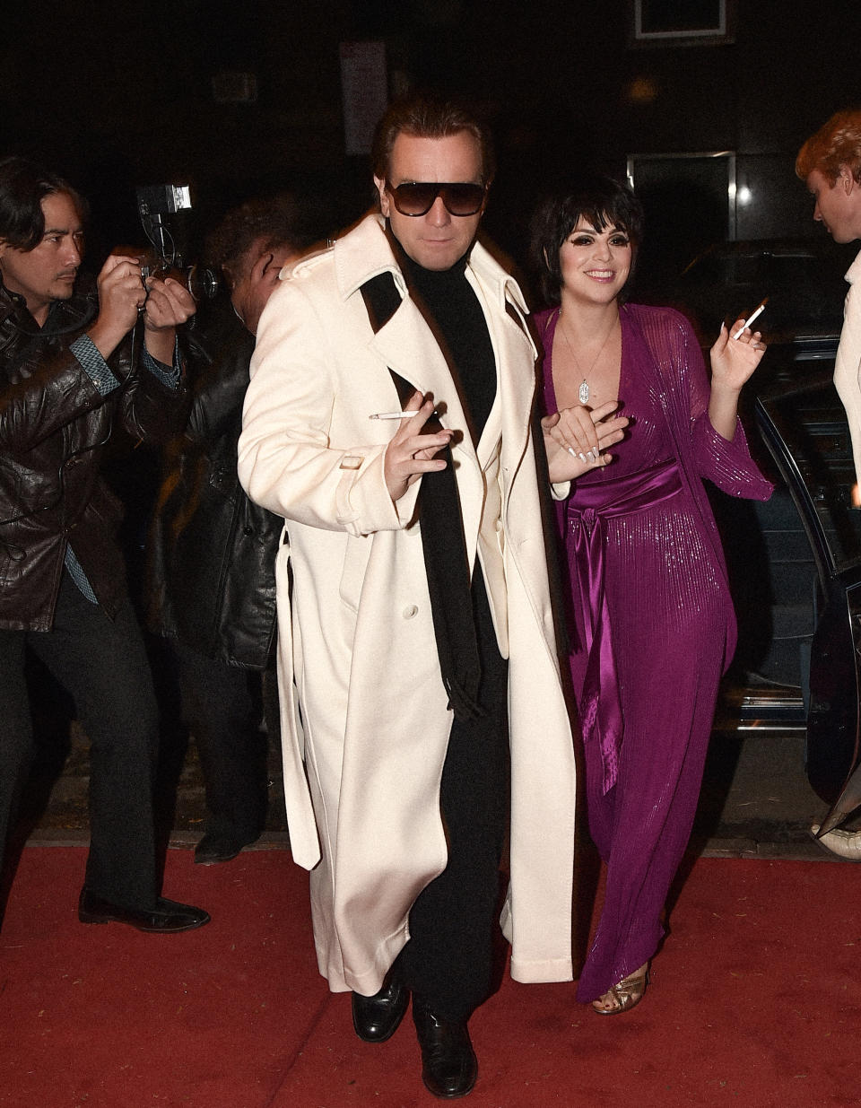 Ewan McGregor as Roy Halston Frowick and Krysta Rodriguez as Liza Minnelli in "Halston." (Photo: Patrick McMullan/Netflix)