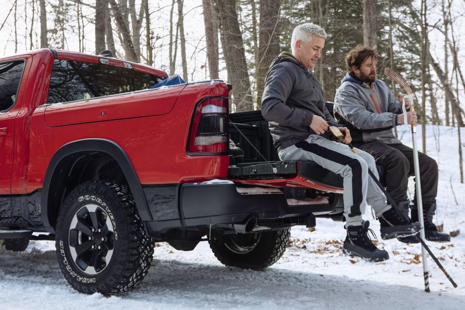 <p>Opting for the Multifunction Tailgate will cost $995 on any trim level-as opposed to the GMC, which only offers its fancy tailgate on upper trim levels-and it comes with a spray-in bedliner, ordinarily an extra-cost option.</p>