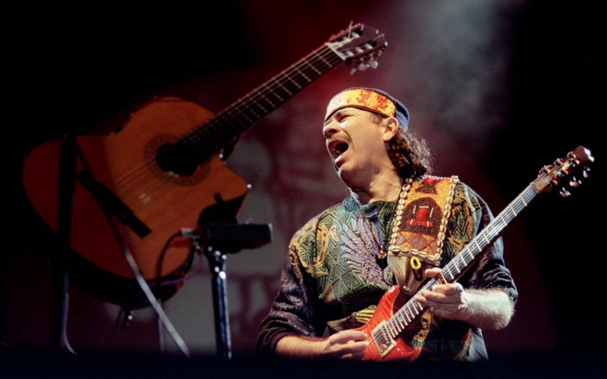 Carlos Santana performs - Daniel Aguilar REUTERS