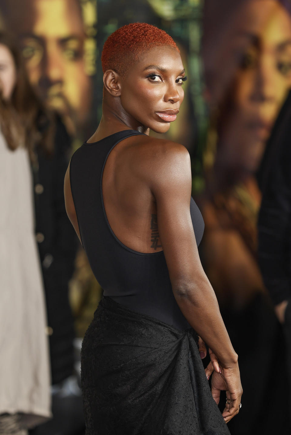 Michaela Coel on the red carpet