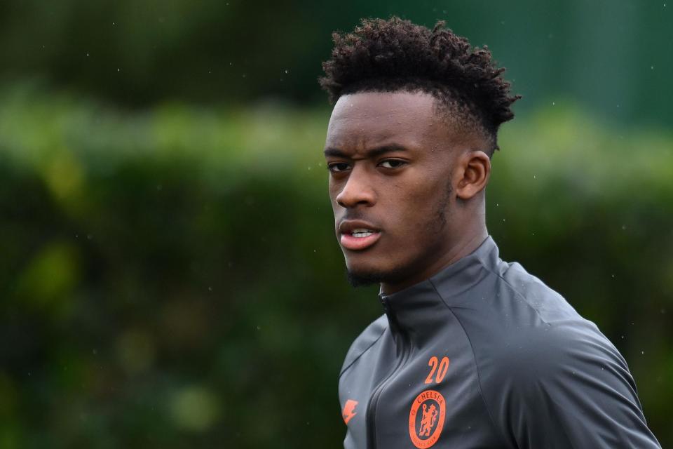 Frank Lampard has challenged Callum Hudson-Odoi to flourish again for Chelsea, starting against Barnsley on Wednesday (AFP via Getty Images)