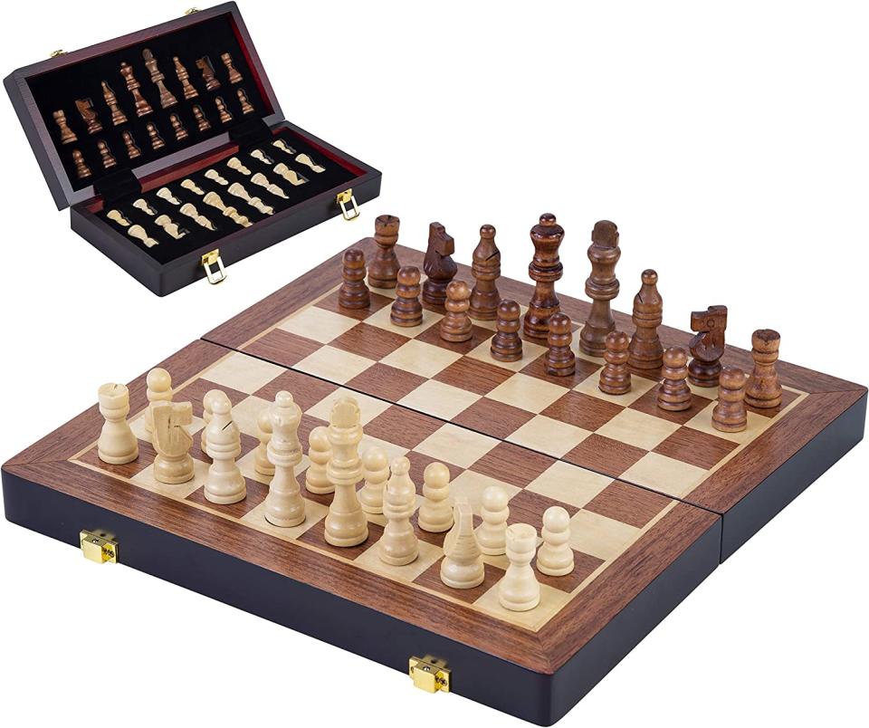 Jeu d'échecs en bois Engelhart