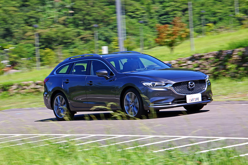 Mazda 6 Wagon因自然進氣緣故而有著順暢亦掌握的加速特性。