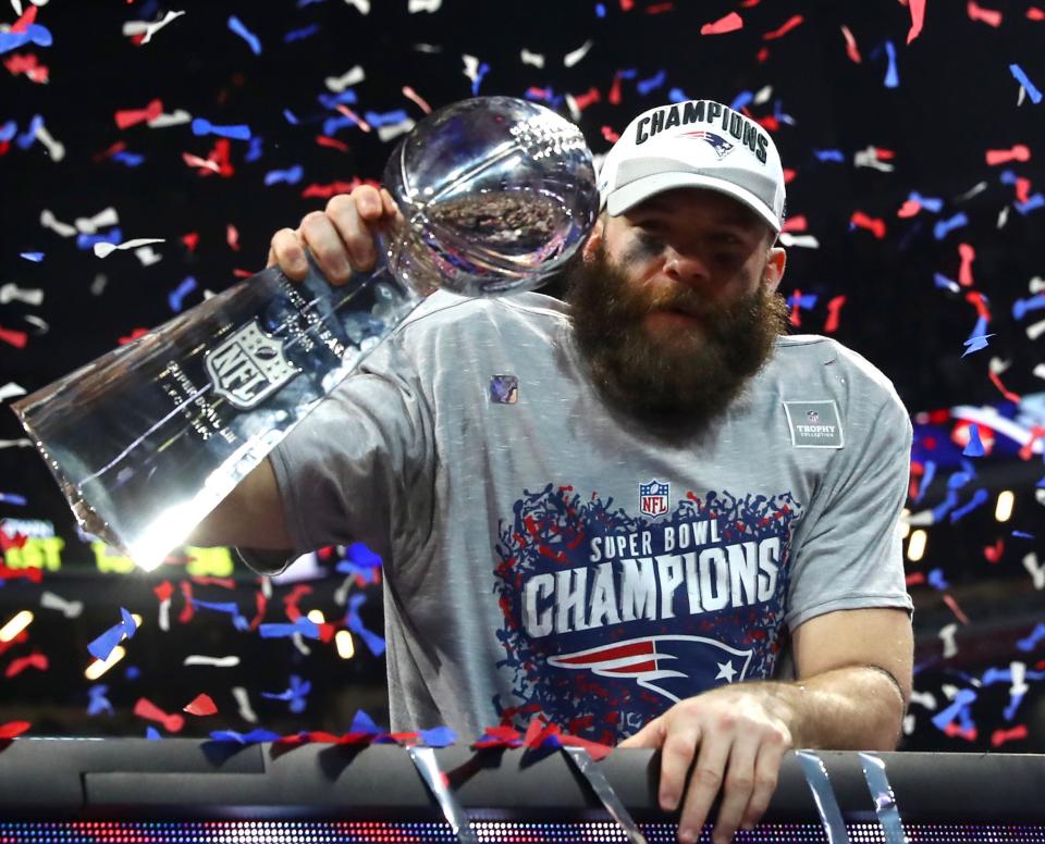 Let’s celebrate Julian Edelman for what he is and not insist he’s something he’s not. (Getty)