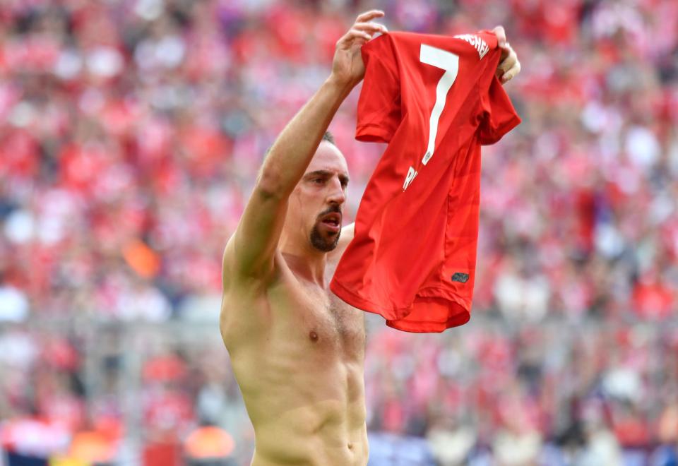 Ribery hingegen kam von der Bank. Und wie! Der Franzose erzielte direkt ein Tor.