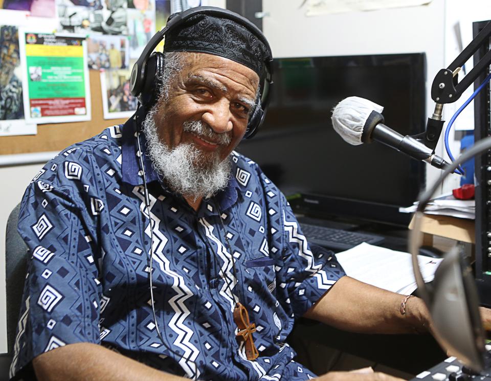 Harmon Carey is the founder and station manager of the first African American owned radio station in Delaware, 95.3 FM WHGE.
(Photo: Damian Giletto/Delaware News Journal)