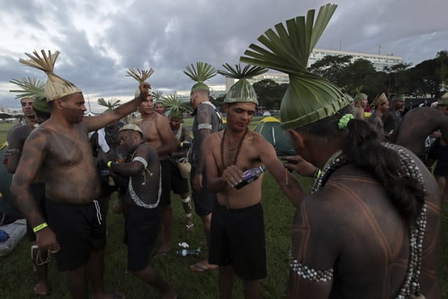 Brazil Indigenous Protests