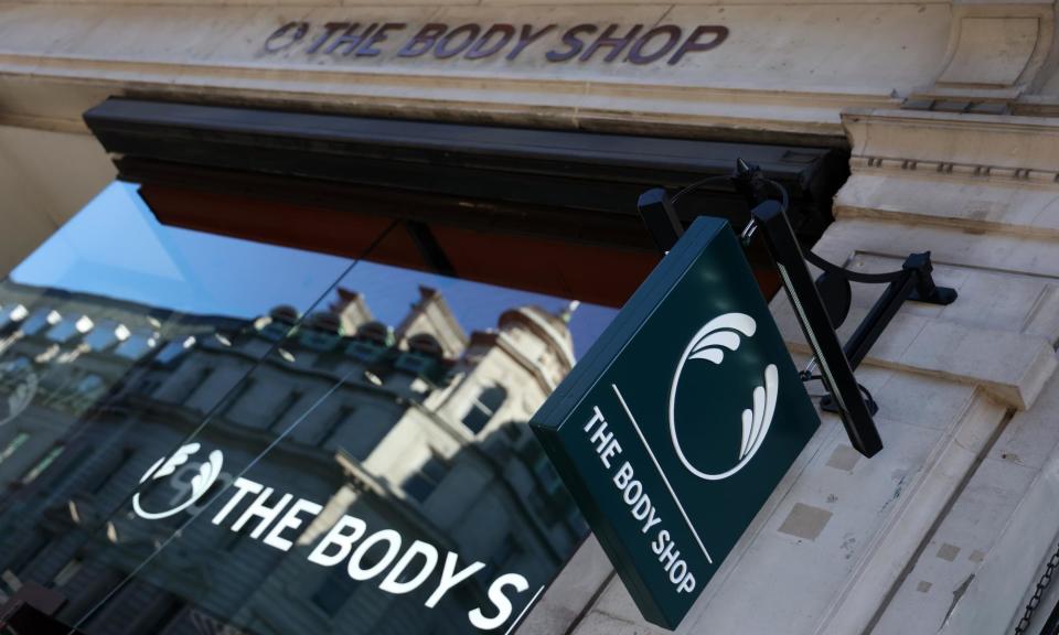 <span>The Body Shop has more than 200 UK locations.</span><span>Photograph: Andy Rain/EPA</span>