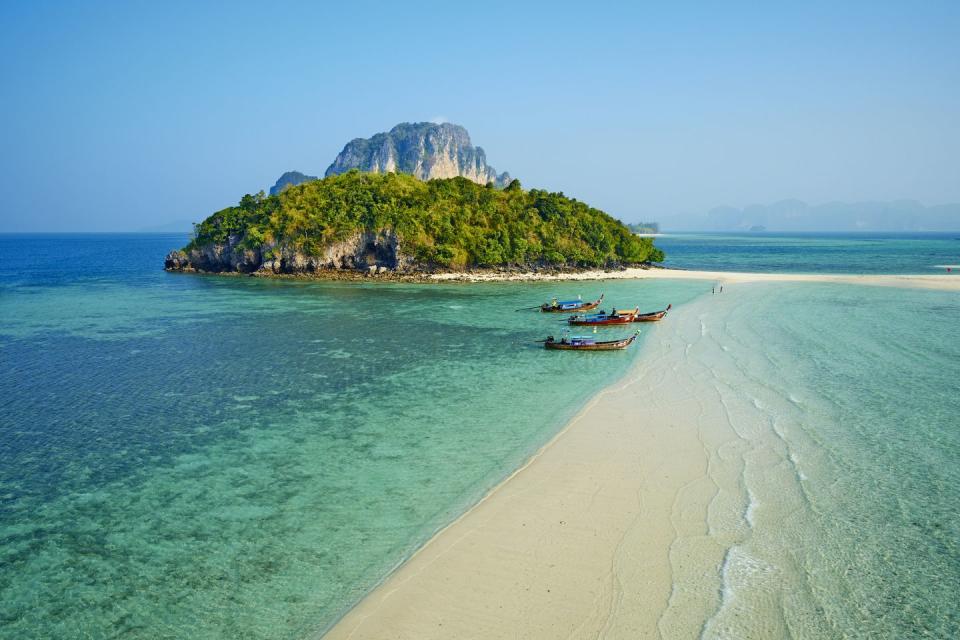 thailand, krabi province, ko tub island