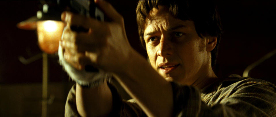 James McAvoy takes aim in "Wanted"