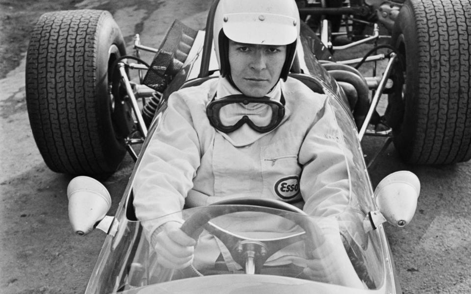 Max Mosley pictured in 1968 in his days as a racing driver - Express/Hulton Archive