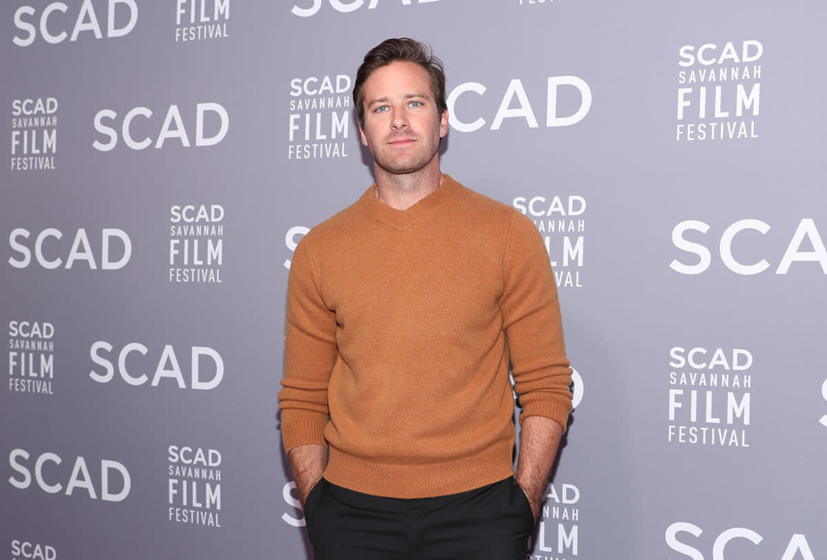 SAVANNAH, GA - 29 OCTUBRE:  Armie Hammer asiste al SCAD Savannah Film Festival el 29 de octubre de 2018 en Savannah, Georgia
(Foto: Cindy Ord/Getty Images for SCAD)