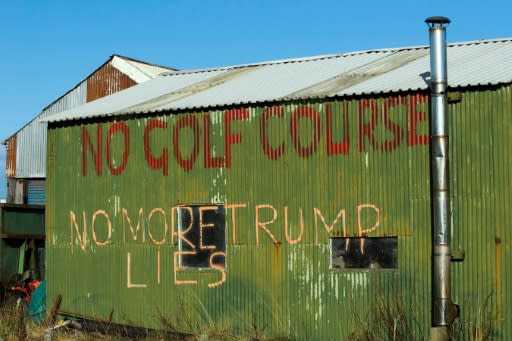 The Aberdeen golf course was met by fierce opposition from conservationists and neighbouring residents