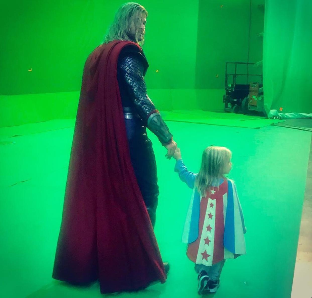 The passing of the torch #thorragnarok