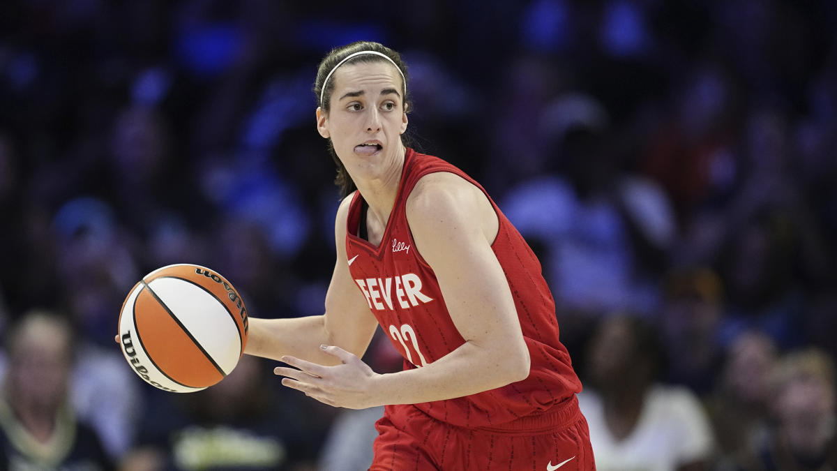 Caitlin Clark records second triple-double, sets 200 assists, 100 3-pointers in win over Fever