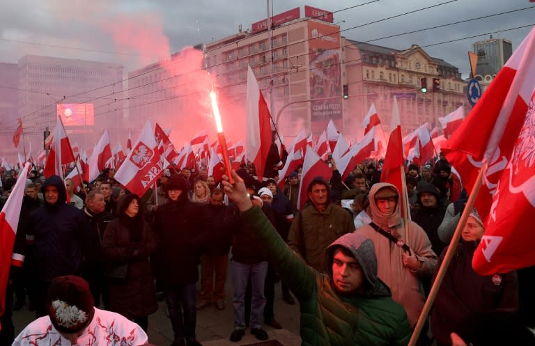 The 2017 edition of the independence day march in Warsaw drew global outrage