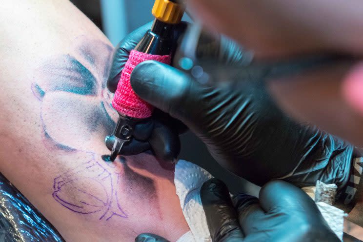 Ein neuer Tattoo-Trend zeichnet sich ab. (Bild: ddp Images)