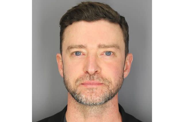 <p>Sag Harbor Police Department</p> Justin Timberlake's mug shot