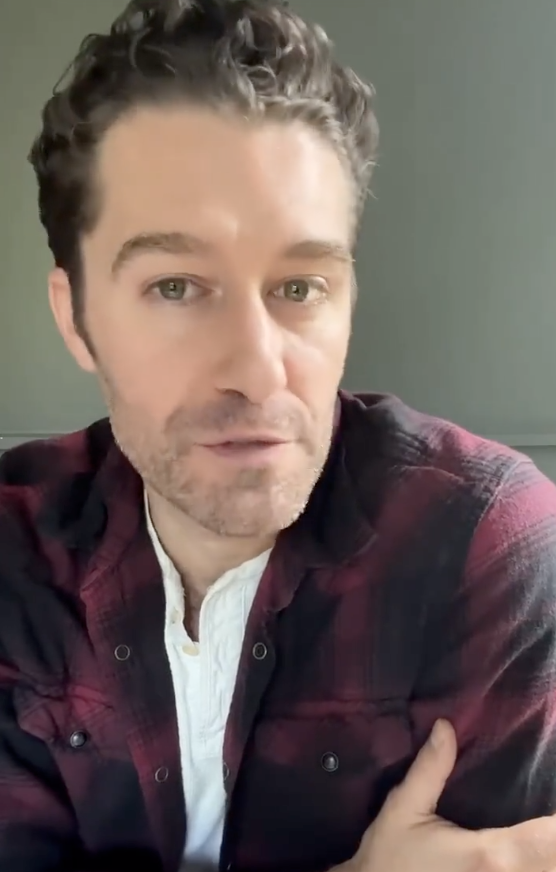 Matthew Morrison talking