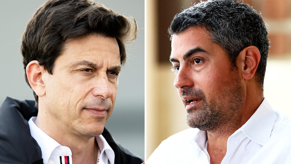 Mercedes F1 boss Toto Wolff says former FIA race director Michael Masi could be 'disrespectful' in his dealings with teams and drivers. Pictures: Getty Images