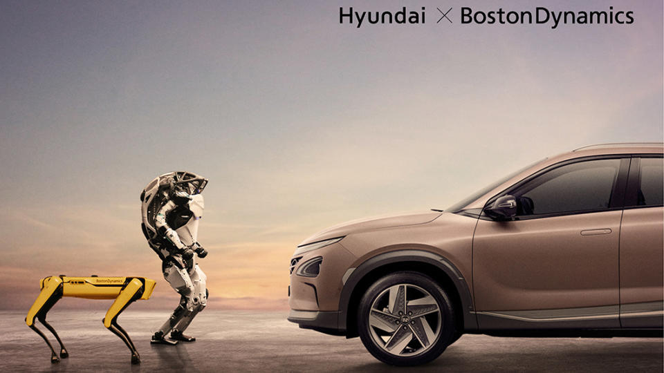 Hyundai確定收購機器人專家波士頓動力Boston Dynamics，以最大持股（現代80%、軟銀20%）成為新主人。（圖片來源/ Hyundai）