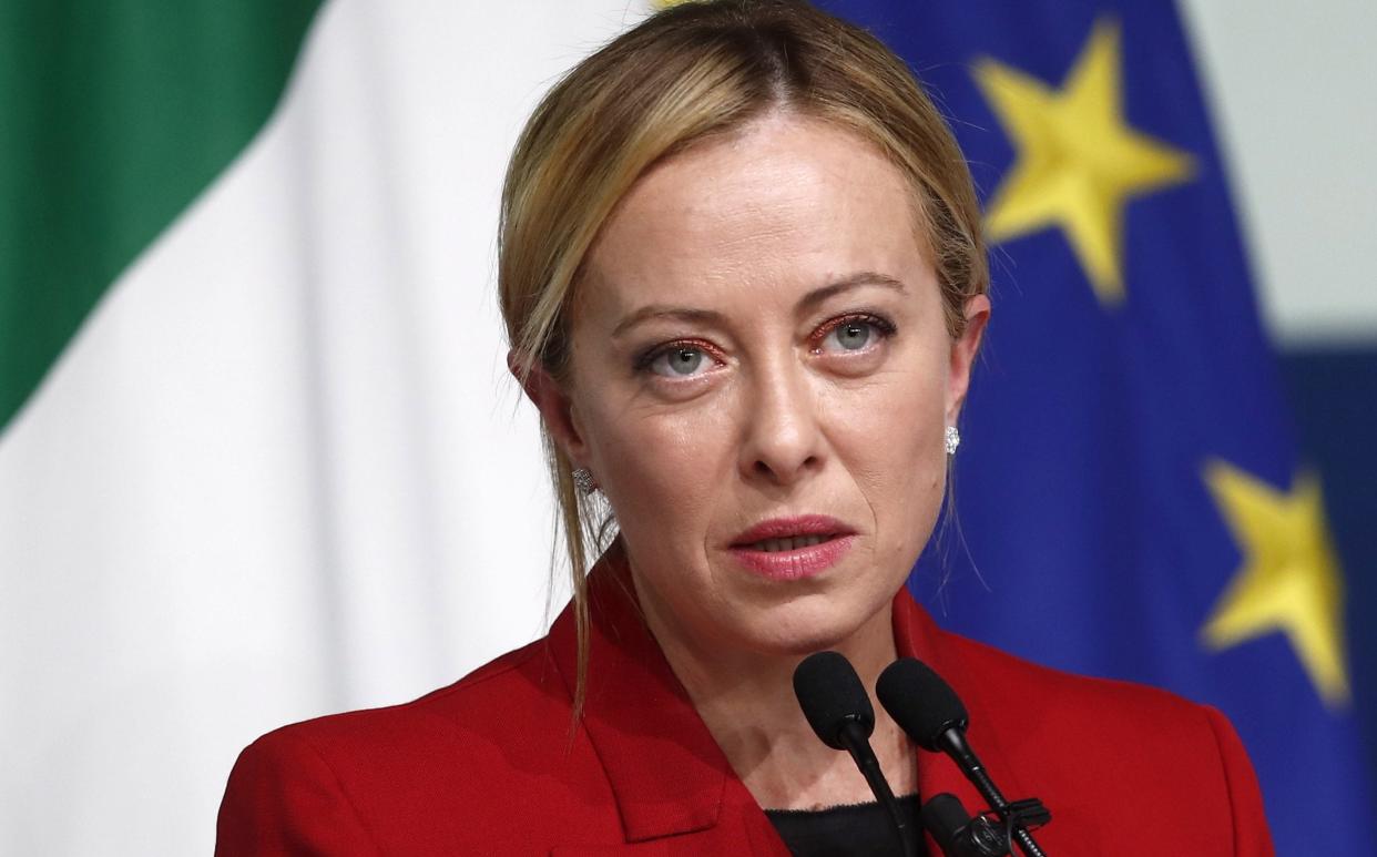  Italian Premier Giorgia Meloni - Anadolu Agency