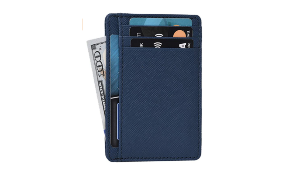 This wallet can hold all the essentials. (Photo: Amazon)