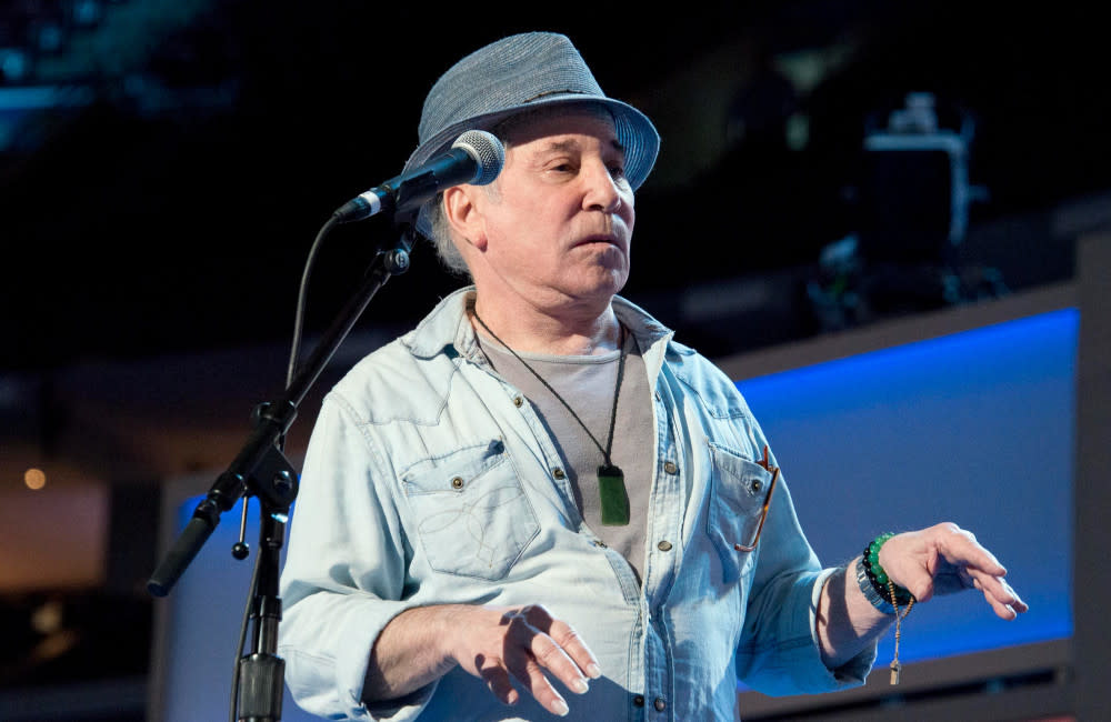 Paul Simon was married to Carrie Fisher for less than a year credit:Bang Showbiz