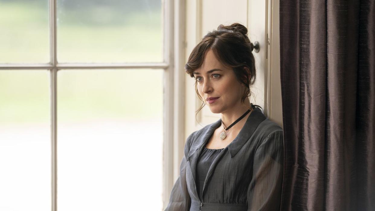 dakota johnson as anne elliot in persuasion photo credit nick wallnetflix © 2021