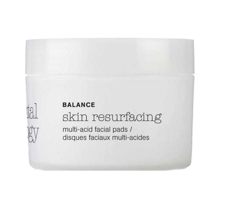 "Those with sensitive skin and pigmentation from sun damage or breakouts would benefit from a chemical exfoliant (Elemental Herbology Multi-Acid Resurfacing Pads)." &mdash; <strong>Mustapich at </strong><strong><i>Facehaus</i></strong>. Find it for $30 at <a href="https://fave.co/3gtzpYC" target="_blank" rel="noopener noreferrer">Elemental Herbology</a>.