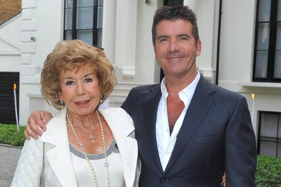 Jackie St Clair and Simon Cowell