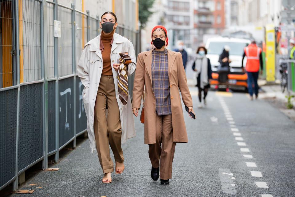 <p>Sure, we've slowly been storing away our <a href="https://www.cosmopolitan.com/uk/fashion/style/g4693/best-winter-coats-uk/" rel="nofollow noopener" target="_blank" data-ylk="slk:heavy-duty coats;elm:context_link;itc:0;sec:content-canvas" class="link ">heavy-duty coats</a>, anticipating their use becoming obsolete very soon (please), but this is where the trench rules. The high street have lots of new options flowing in, but equally, Ebay and Depop are great for vintage designer finds, like the iconic Burberry styles. Opt for khaki or classic beige to complement your spring pastels.</p>