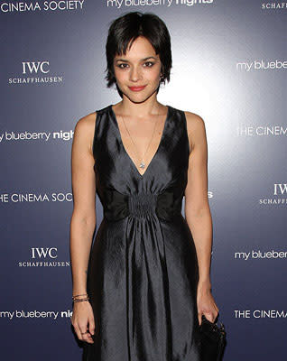 Norah Jones at the New York City premiere of The Weinstein Company's My Blueberry Nights