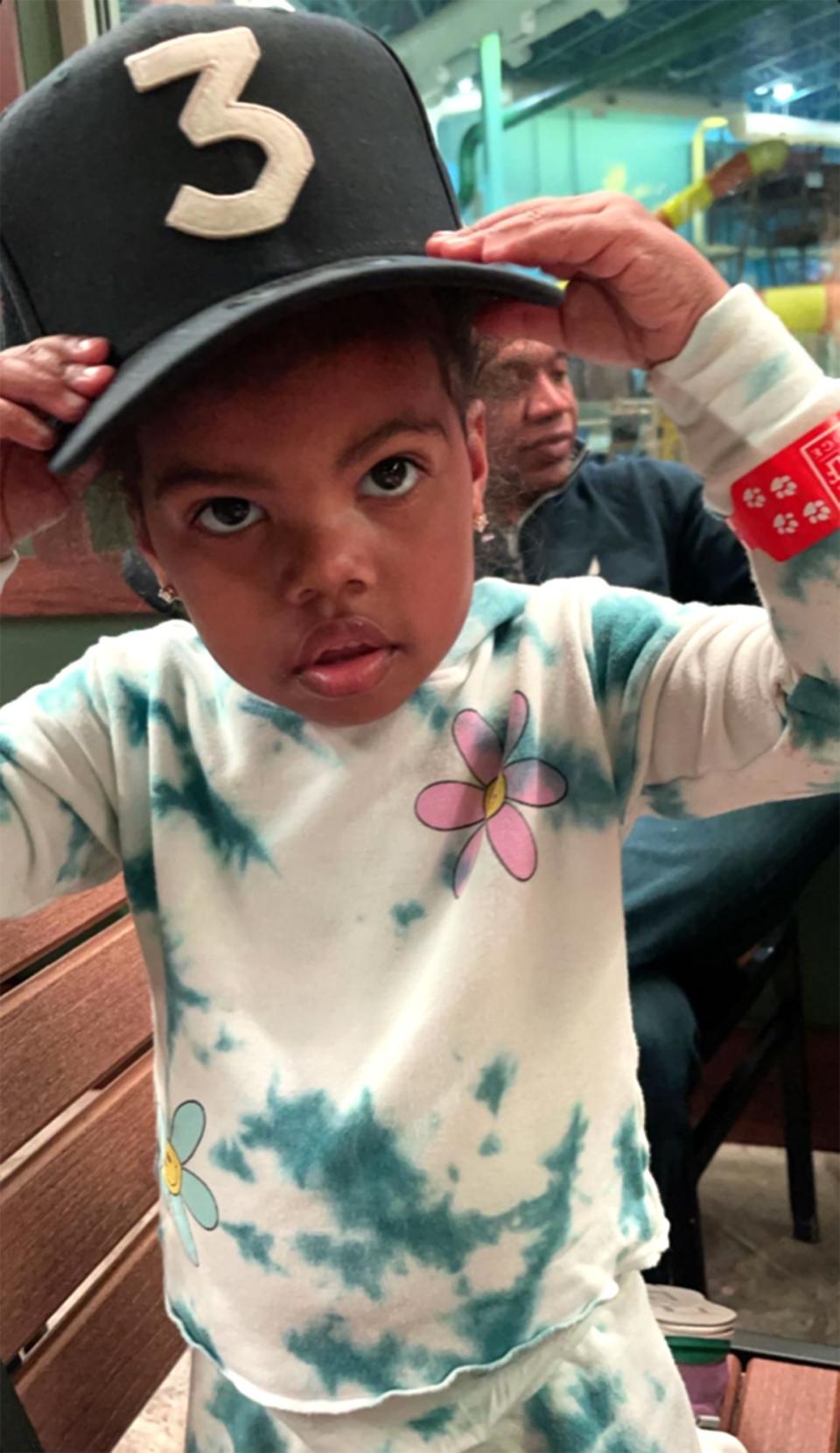 <p>Chance the Rapper's daughter <a href="https://people.com/parents/chance-the-rapper-wife-kirsten-bennett-welcome-daughter-marli/" rel="nofollow noopener" target="_blank" data-ylk="slk:Marli;elm:context_link;itc:0;sec:content-canvas" class="link ">Marli</a> turned 3 on Aug. 29.</p>