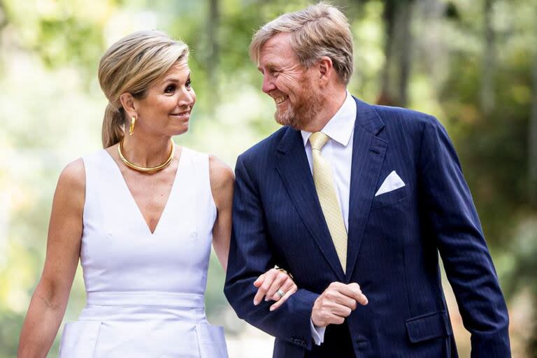 La romántica postal que se hizo viral de Máxima y Guillermo en los Estados Unidos