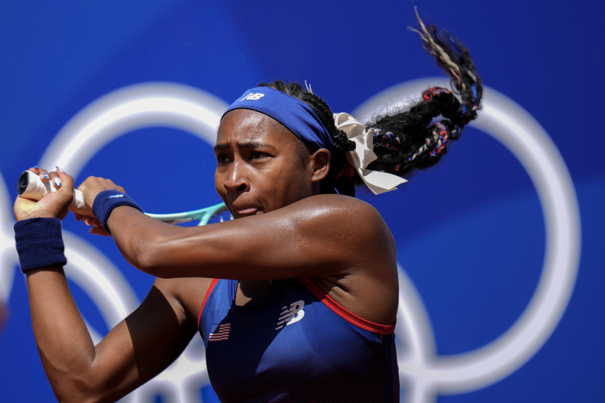 Coco Gauff’s record at the Paris Olympics is perfect even if her play hasn’t always been