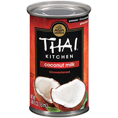 <p><strong>Thai Kitchen</strong></p><p>amazon.com</p><p><strong>$37.26</strong></p><p><a href="https://www.amazon.com/dp/B0072DGEJO?tag=syn-yahoo-20&ascsubtag=%5Bartid%7C10055.g.5147%5Bsrc%7Cyahoo-us" rel="nofollow noopener" target="_blank" data-ylk="slk:Shop Now;elm:context_link;itc:0;sec:content-canvas" class="link ">Shop Now</a></p><p>Dairy-free but insanely creamy, canned coconut milk last longer than most other <a href="https://www.goodhousekeeping.com/health/diet-nutrition/g27128821/best-milk-alternative-substitutes/" rel="nofollow noopener" target="_blank" data-ylk="slk:dairy alternatives;elm:context_link;itc:0;sec:content-canvas" class="link ">dairy alternatives</a>. It can be a tasty replacement for milk in coffee or used in soups and curries. Take note that it is high in saturated fats so go easy when using it as a dairy replacement and look for unsweetened versions, many brands can be loaded with added sugars.</p>