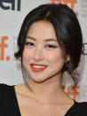 BEST CAT EYE: Zhu Zhu: Chinese actress Zhu Zhu caught our eye by accentuating her look with subtle touch of eyeliner for the Cloud Atlas premiere. To achieve this look, use a light, neutral eye shadow to even the tone of your eyelids, then let the medium-thick black cat eye steal the show. Photo by George Pimentel