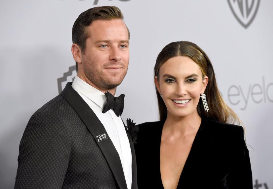 Armie Hammer Divorce (2018 Invision)