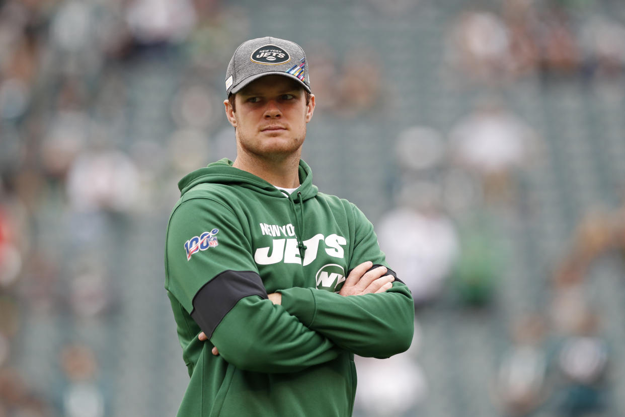 Sam Darnold has been cleared to play after missing several weeks with mono. (Photo by Todd Olszewski/Getty Images)