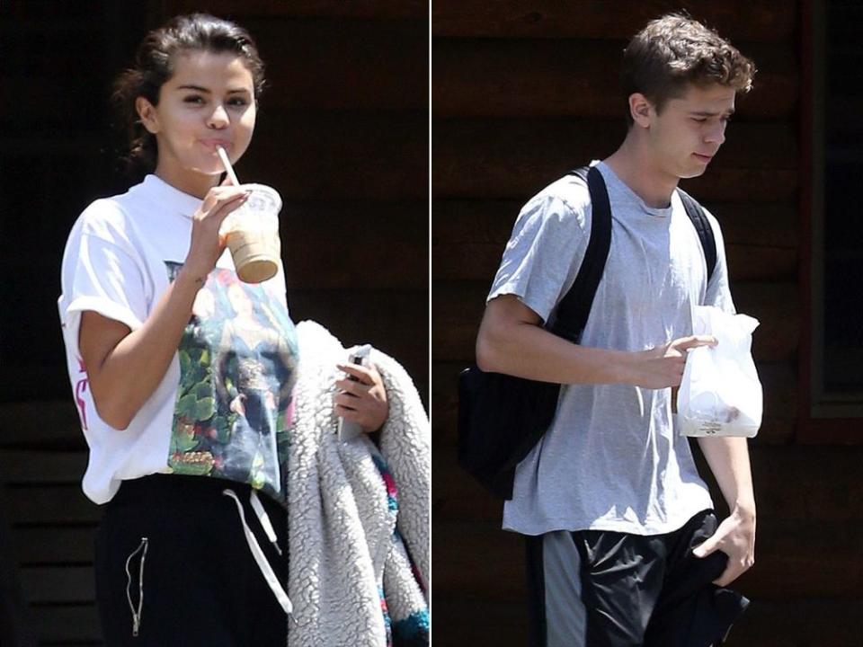 Selena Gomez and Caleb Stevens