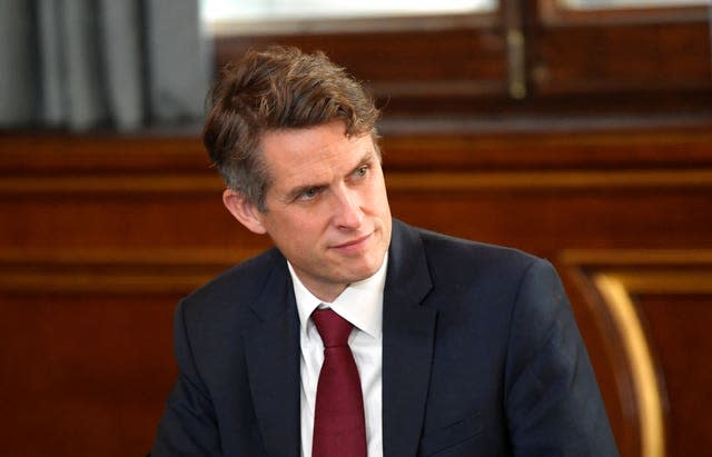 Education Secretary Gavin Williamson 